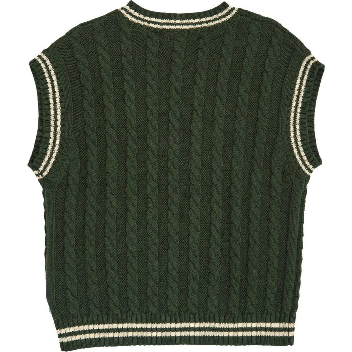 Müsli Forest Green Strik Cable Vest