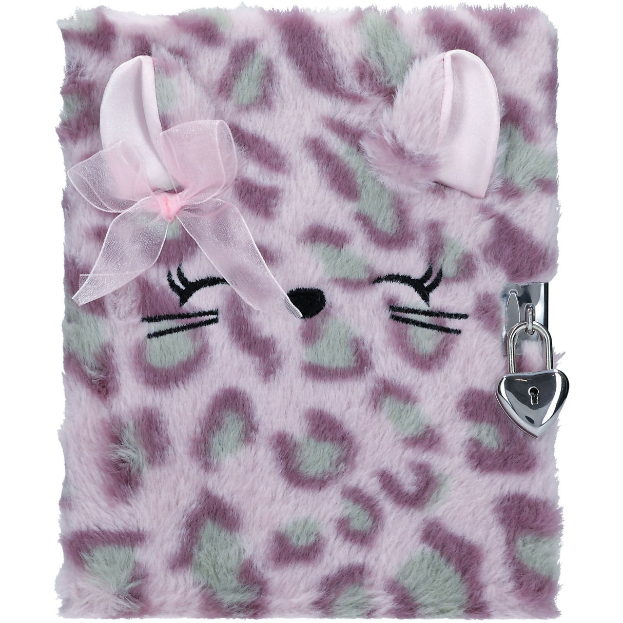 TOPModel Cosy Cat Dagbog Med Lås Lilac