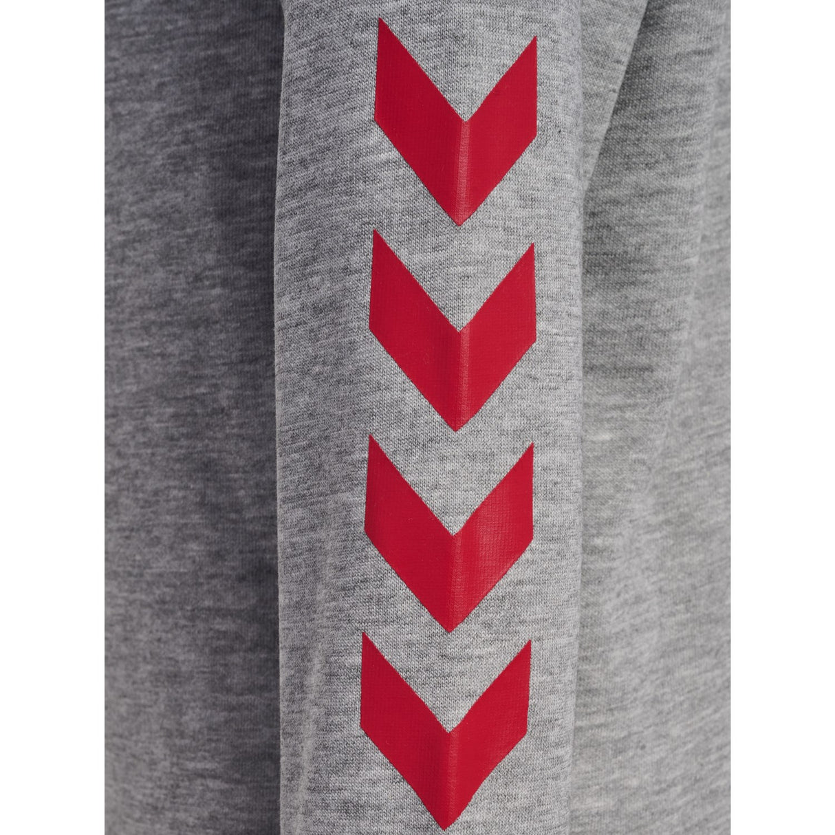 Hummel Grey Melange Jr Reg Dbu Hættetrøje