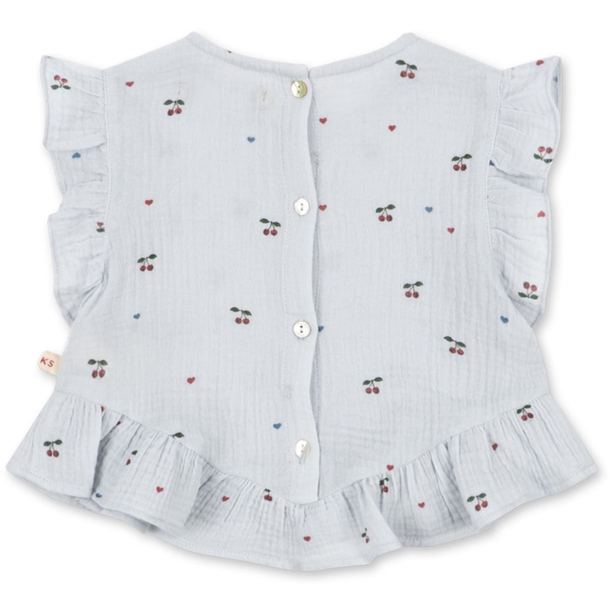 Konges Sløjd Cherry Blue Coeur Coco Top Gots