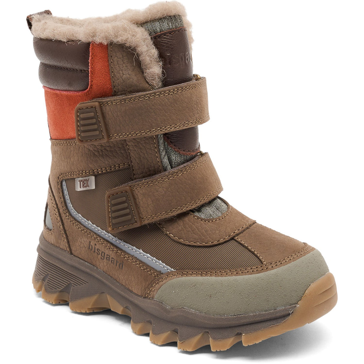 Bisgaard Vinterstøvle Dark Brown Eddie Tex