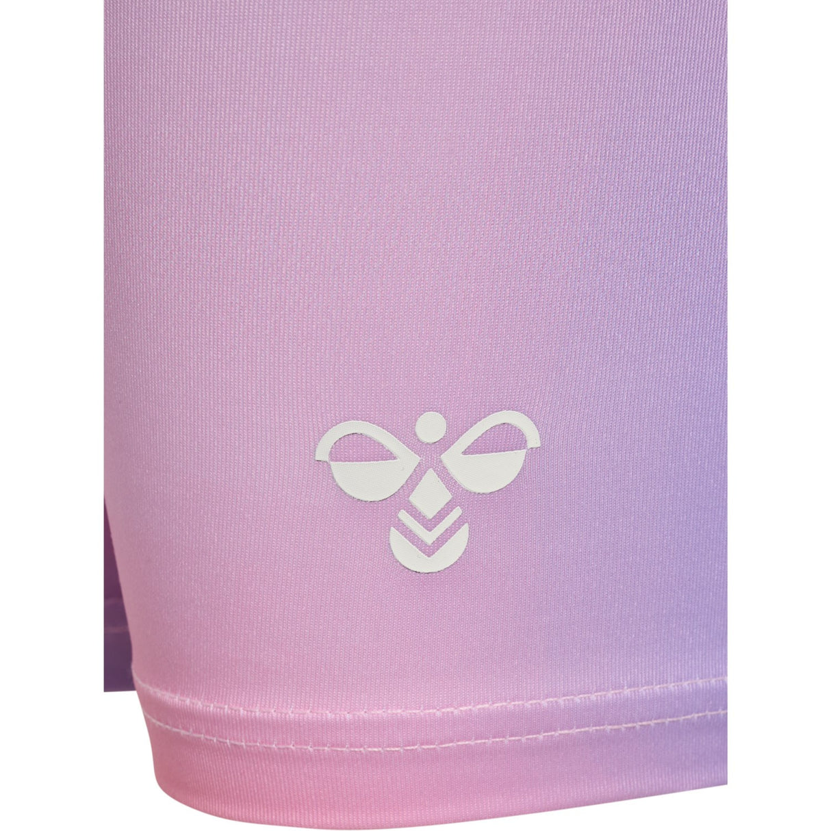 Hummel Shell Pink Jr Gradient Gym Kort Strømpebukser