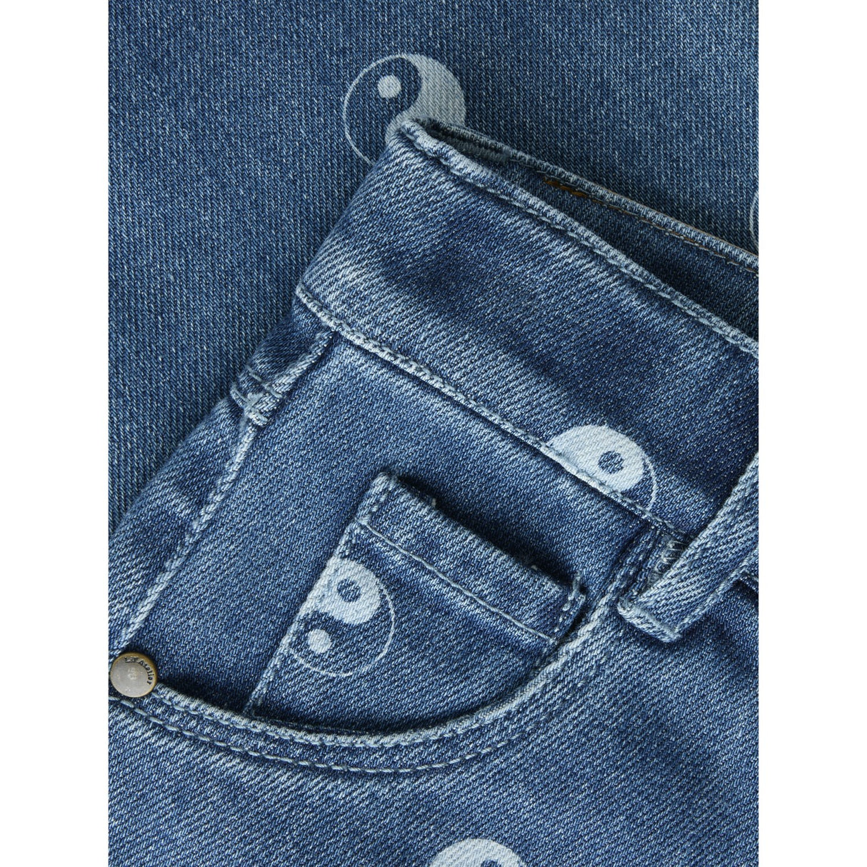 Lil'Atelier Dark Blue Denim Nmmlivo Loose Jeans 2001-Se Lil