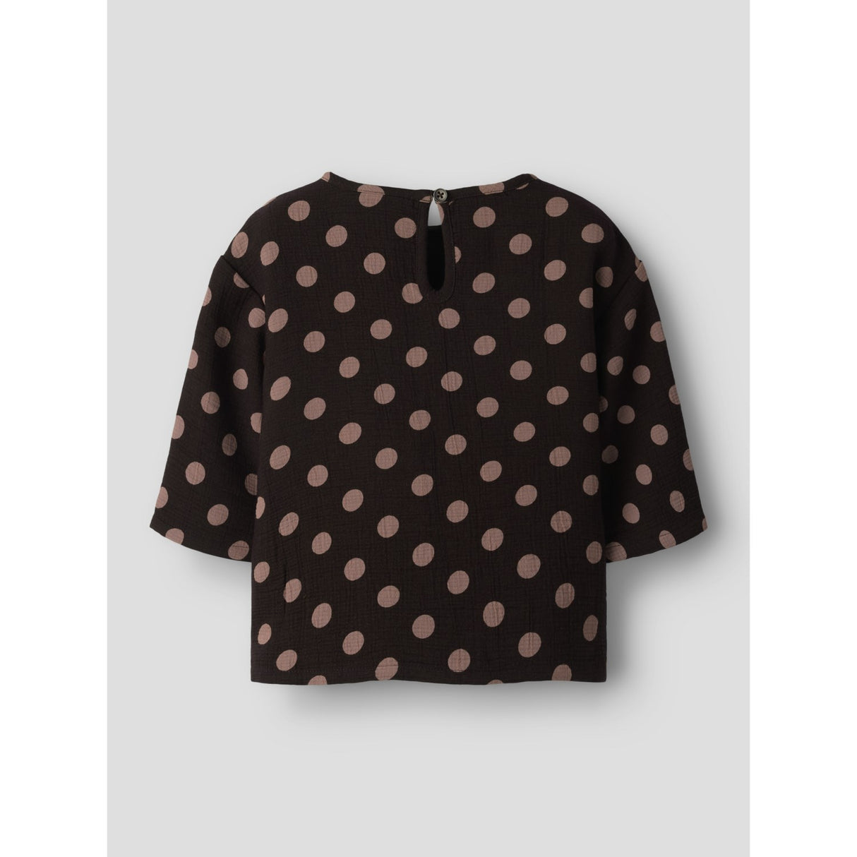 Name It Chocolate Plum Nmfnina 3/4 Rlx Top