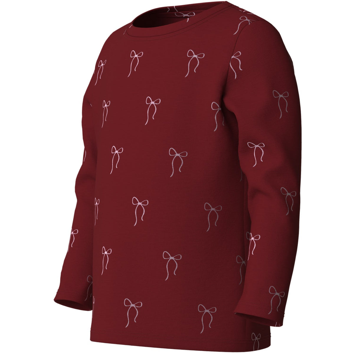 Name It Red Dahlia Nmfri Ls Top