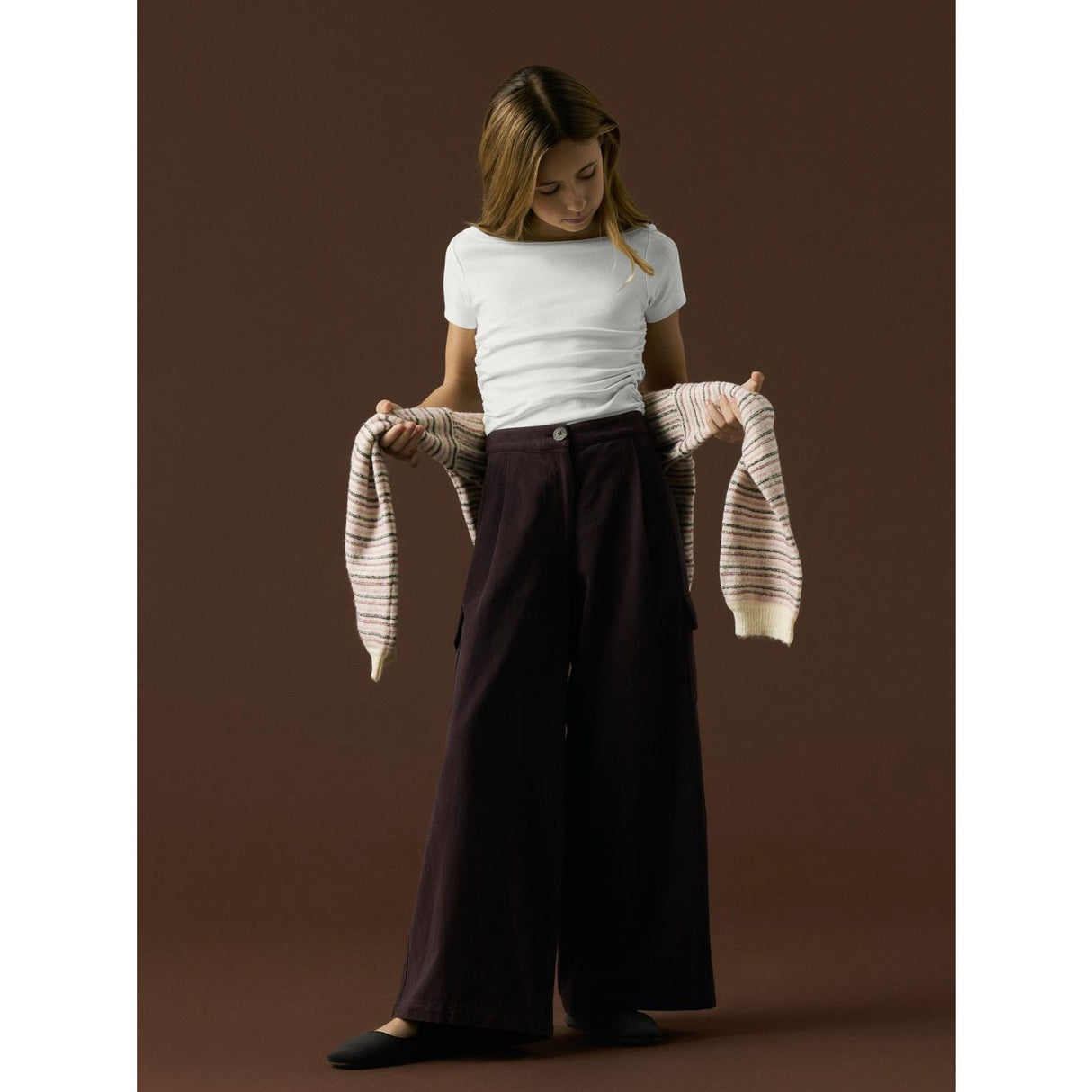 Name It Cloud Dancer Nkfnorikko Ss Xsl Top