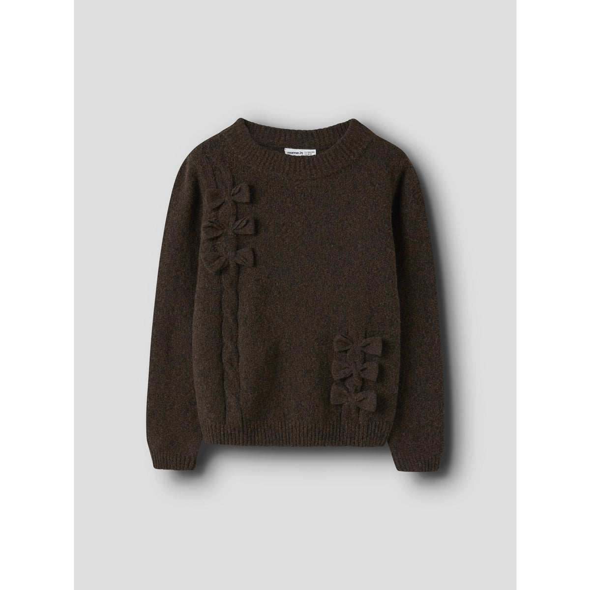 Name It Chocolate Plum Nkfojesmi Ls Strik