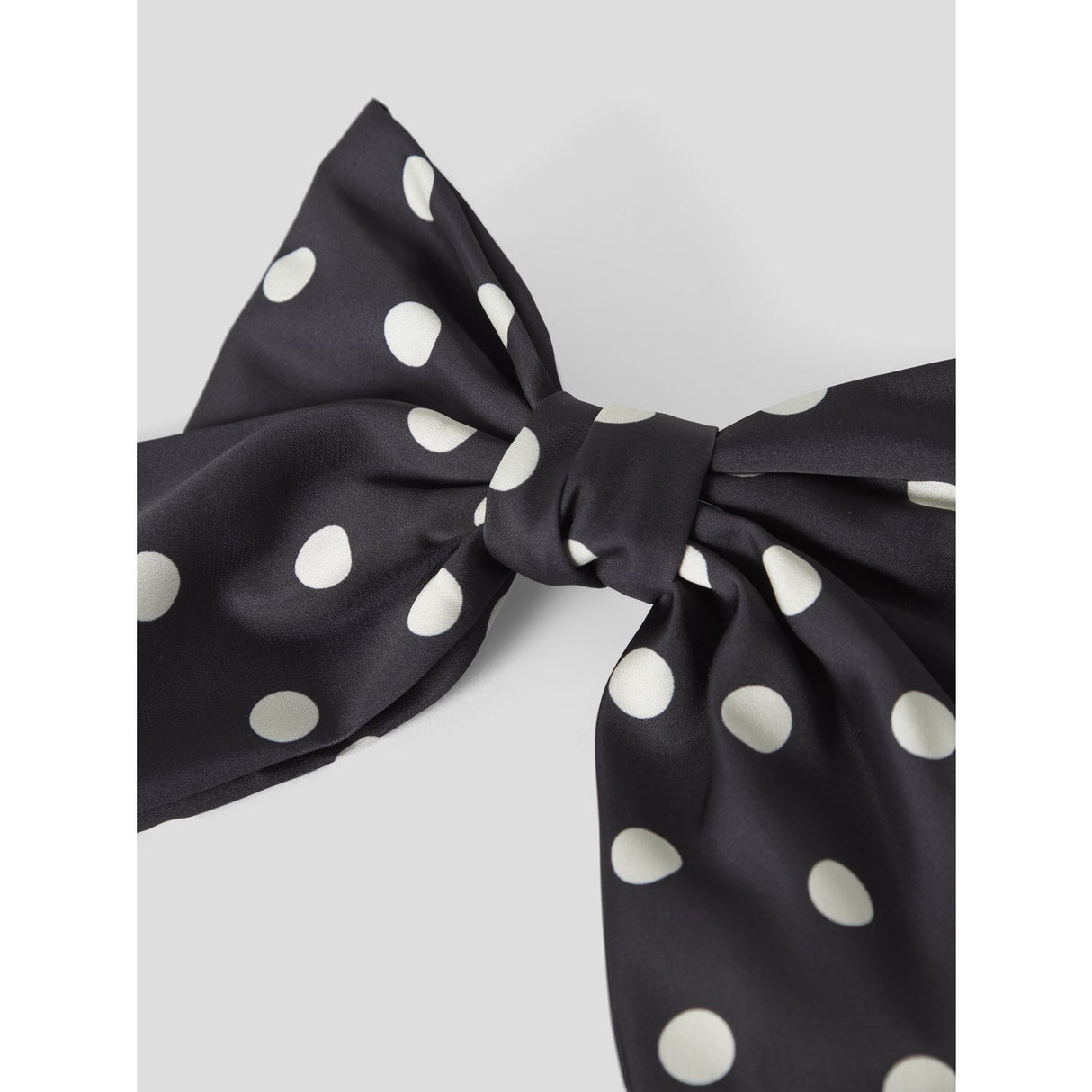 Name It Black Dots In Antique White Nkfnolina Hårsløjfe