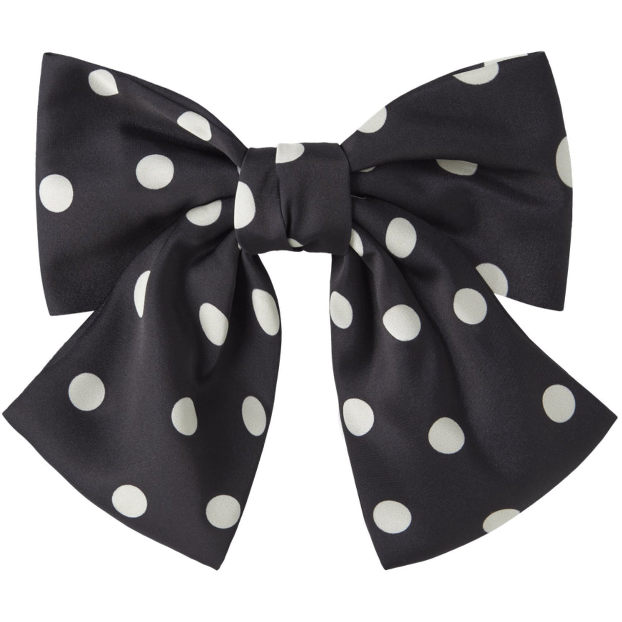 Name It Black Dots In Antique White Nkfnolina Hårsløjfe