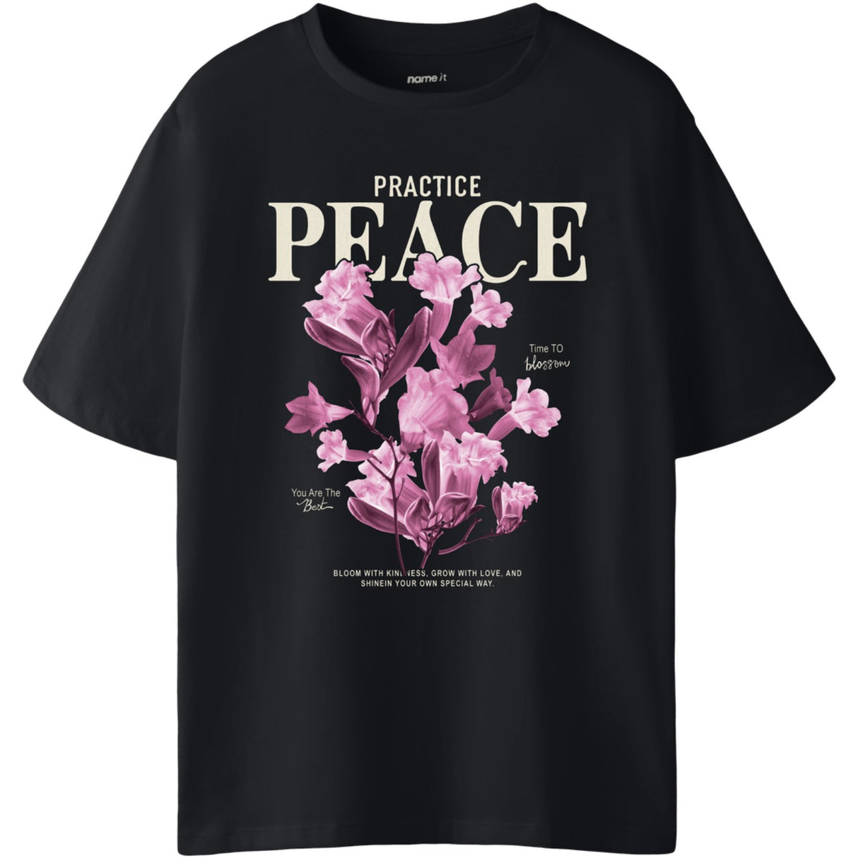 Name It Black Nkfniora Ss Nreg Top Box