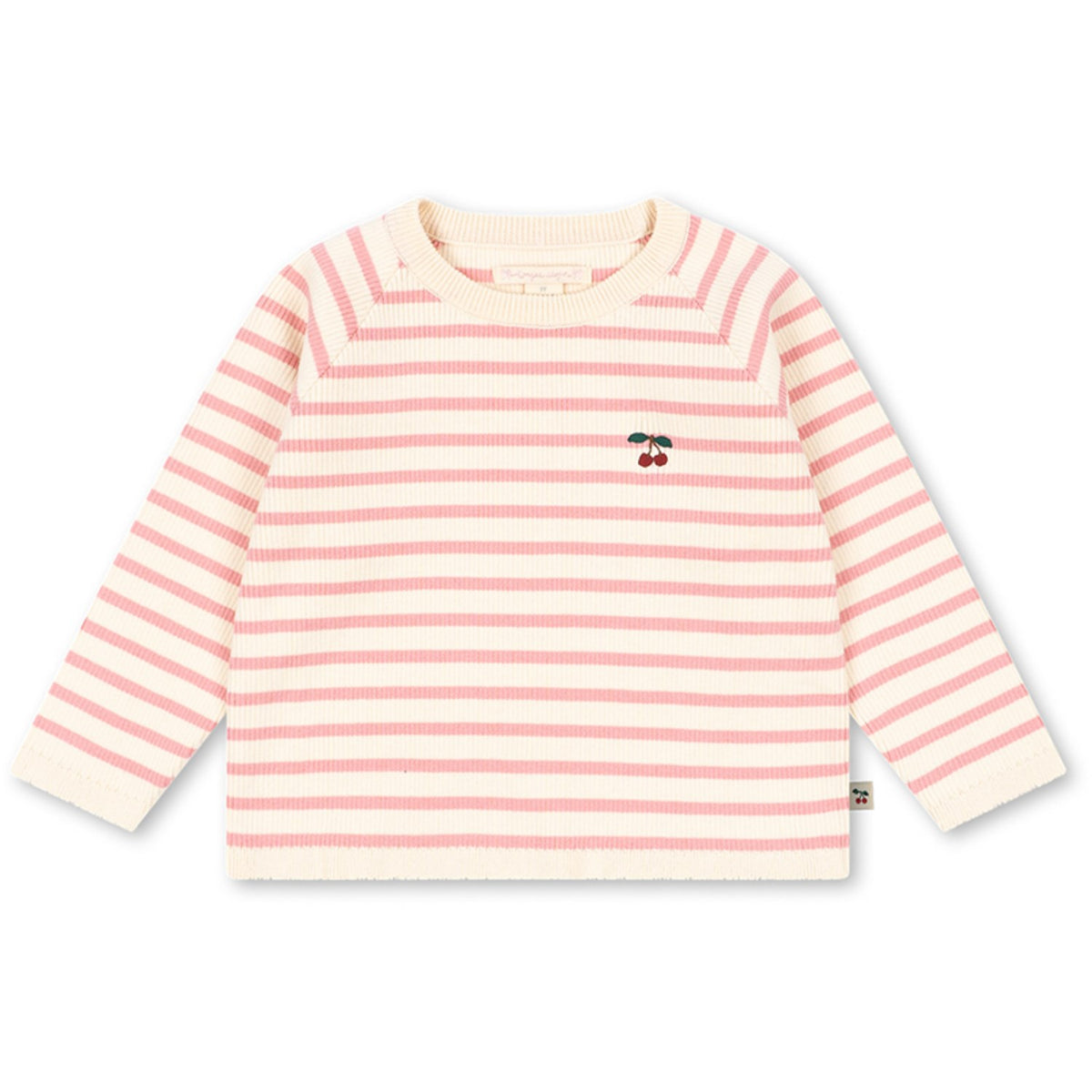 Konges Sløjd Peony Butter Stripe Buma Strik Sweater Gots