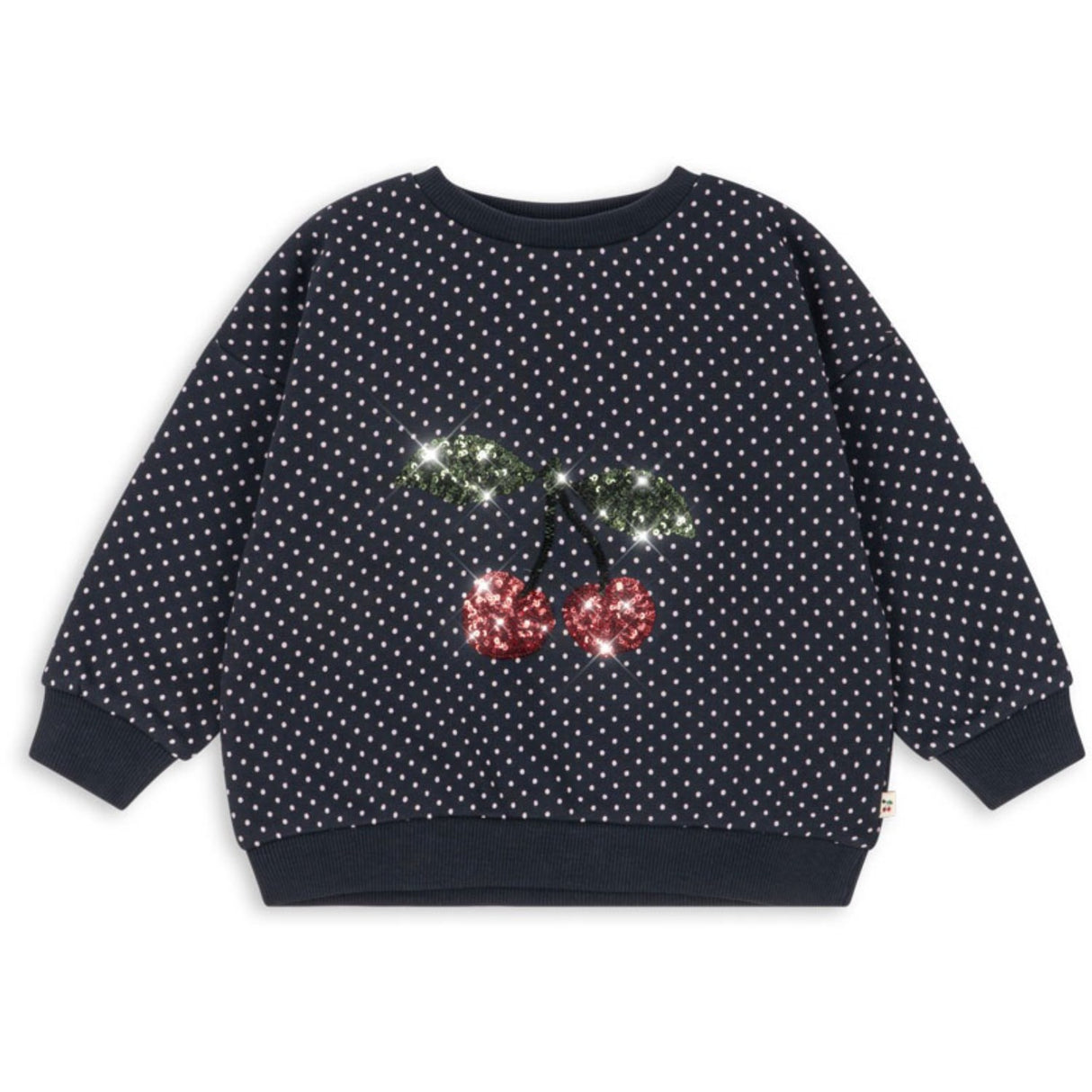Konges Sløjd Dot Tout Petite Lou Dot Paliet Sweatshirt Gots