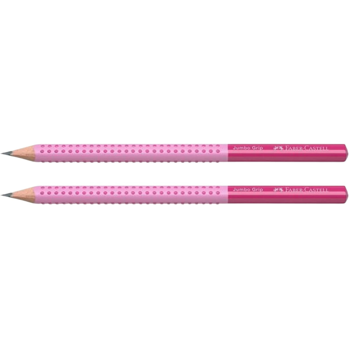 Faber Castell Jumbo Grip Blyanter Farver Pink 2 stk.