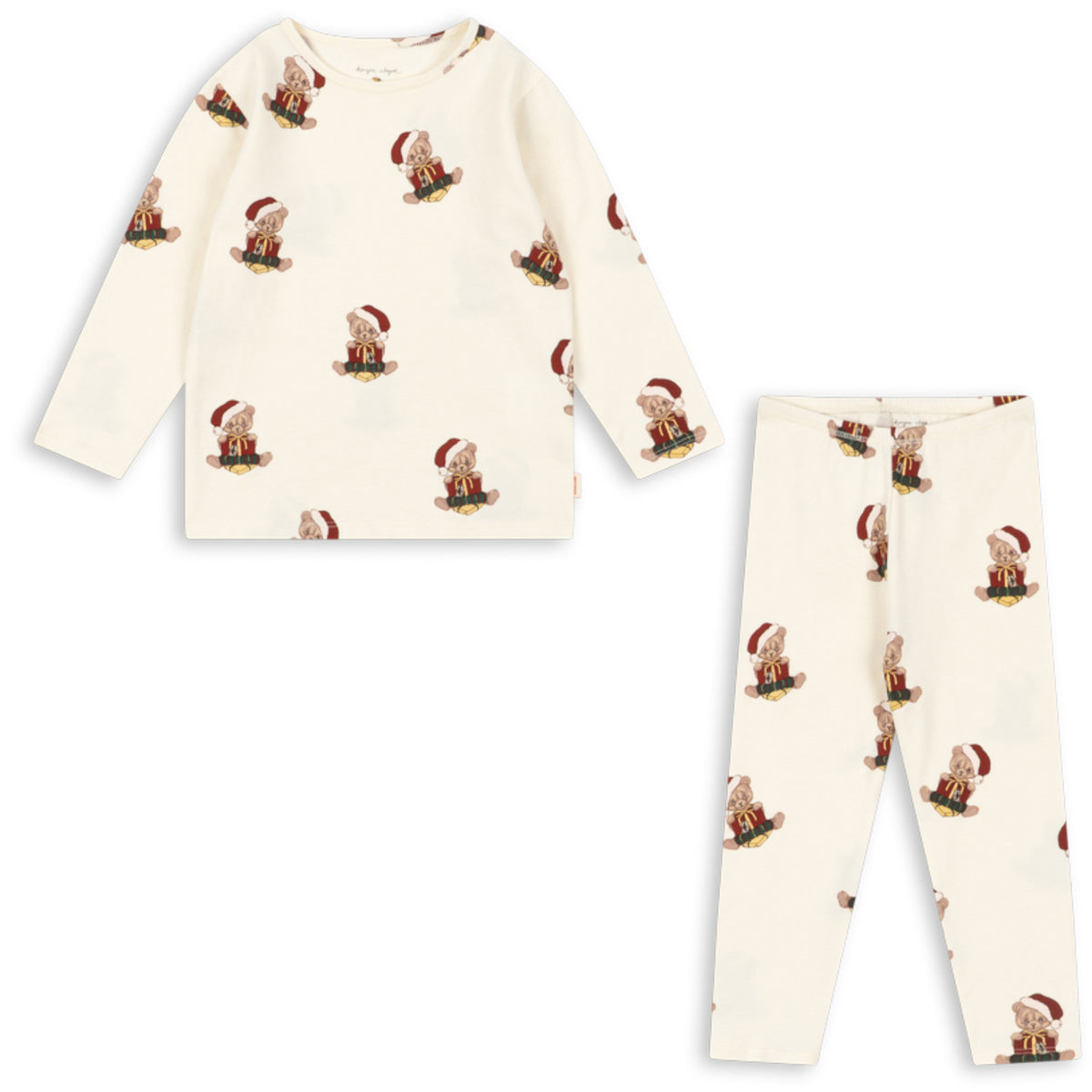 Konges Sløjd Teddy Bear Basic Blouse/Pants Sæt Gots