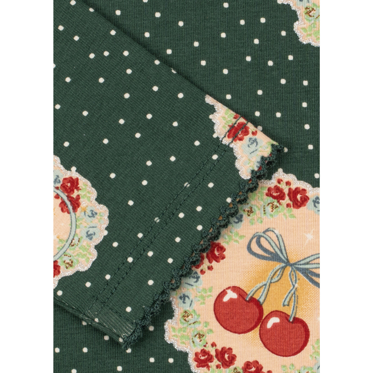 Konges Sløjd Deer Diary Green Basic Blouse/Pants Sæt Gots