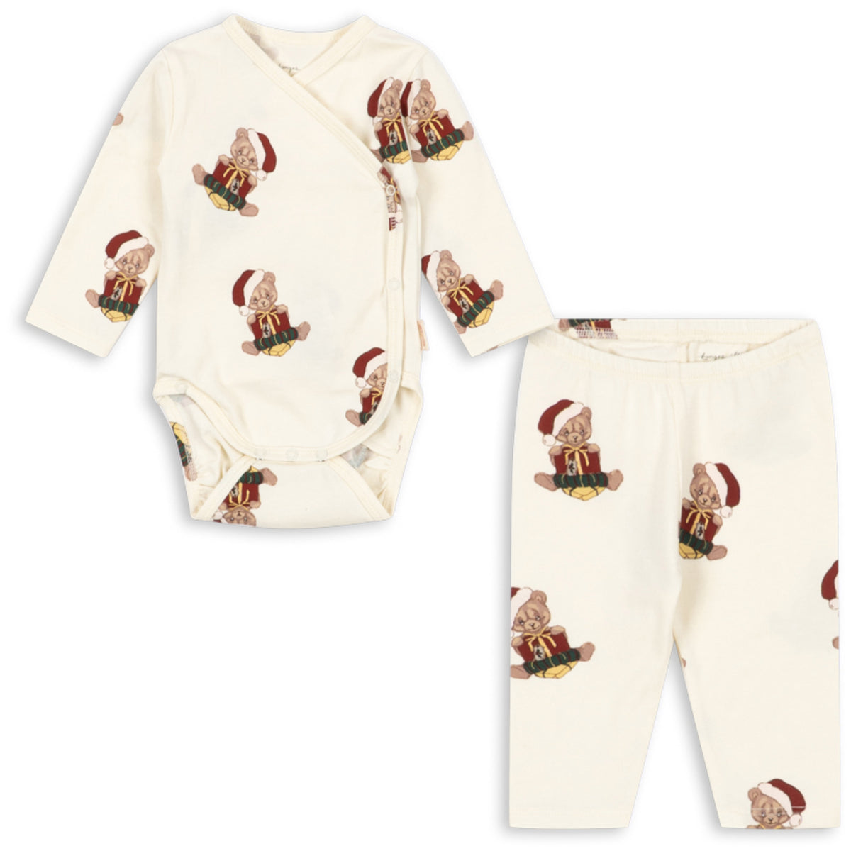 Konges Sløjd Teddy Bear Basic Newborn Sæt Gots