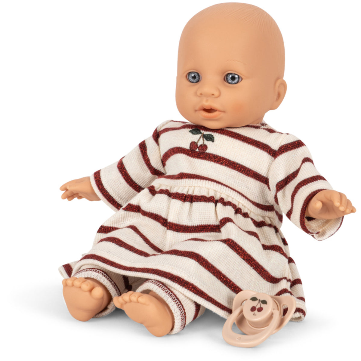 Konges Sløjd Creamy Stripe Bella Baby Dukke