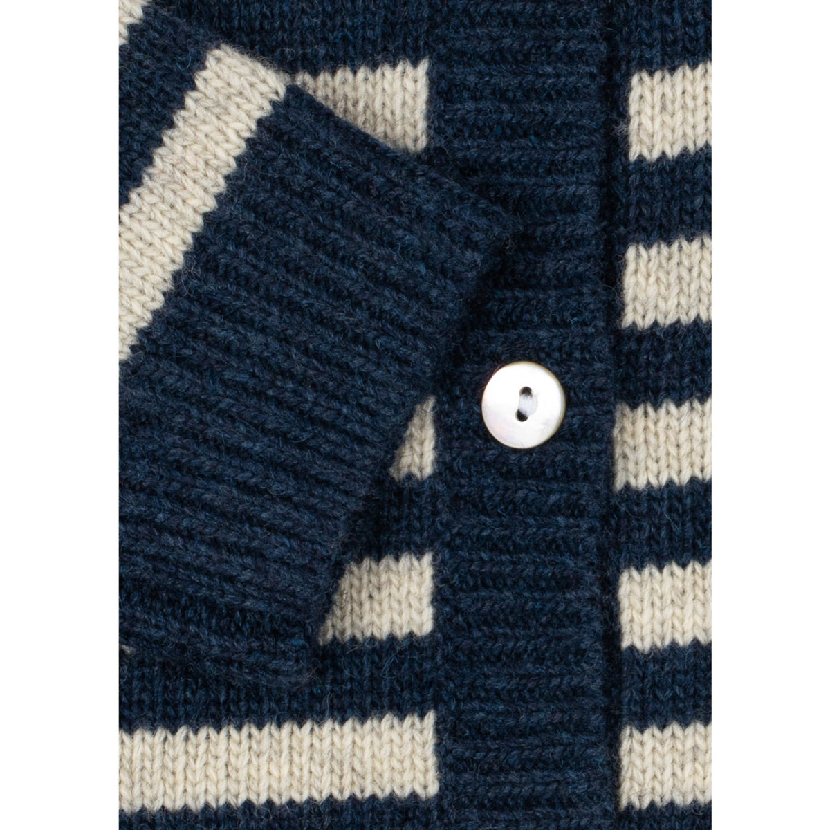 Konges Sløjd Blue Stripe Billi Strik Cardigan