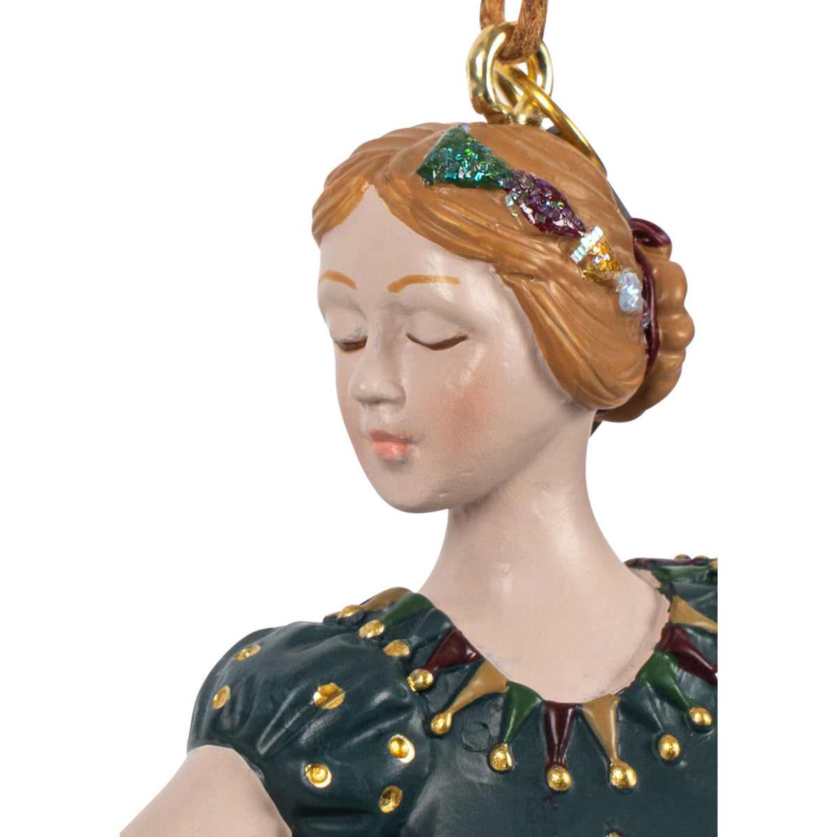 Konges Sløjd Multi Christmas Ornament Harlekin Ballerina