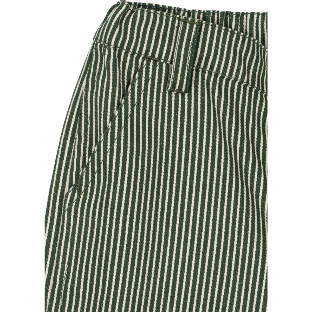 Konges Sløjd Milk Verte Stripe Luc Bukser Gots