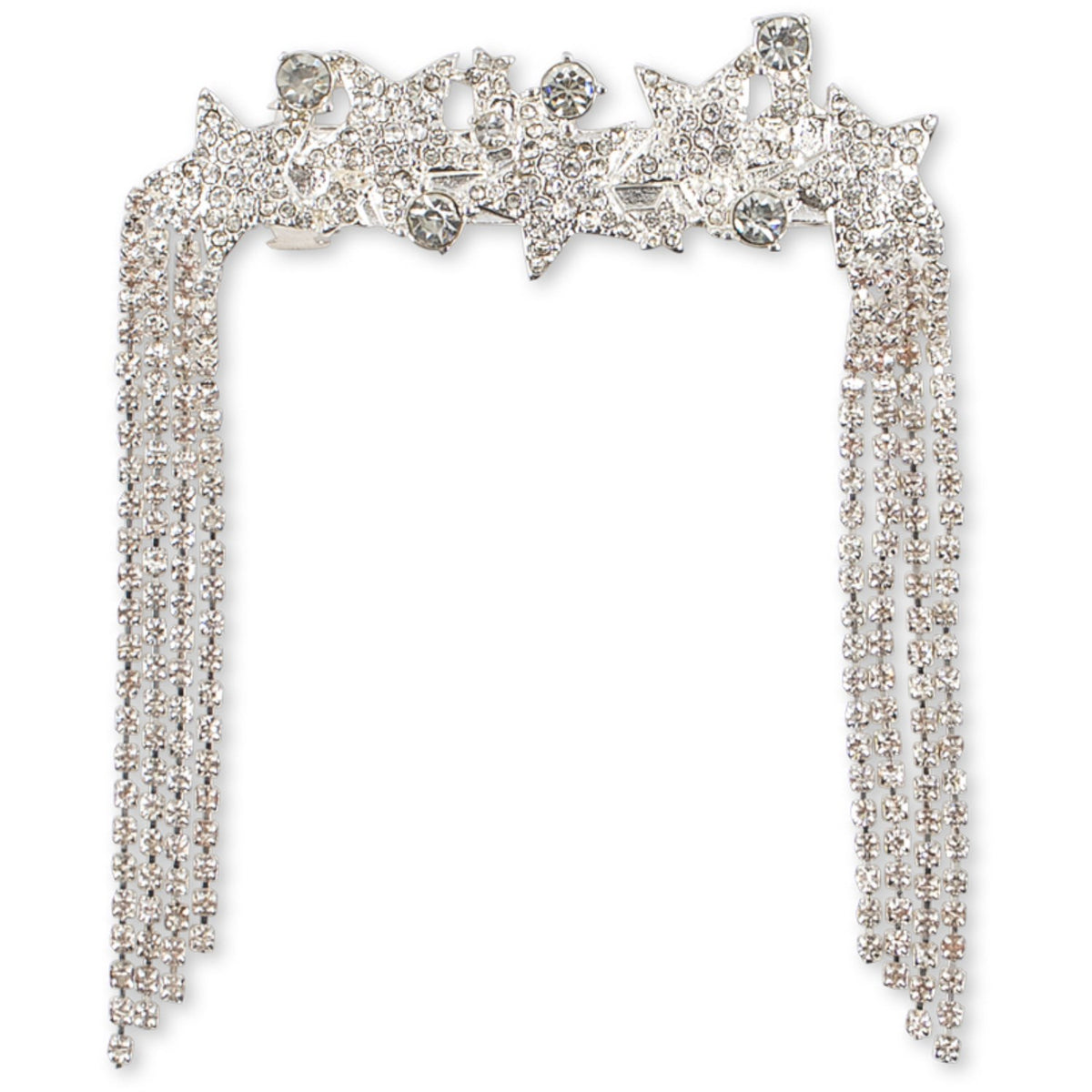 Konges Sløjd Silver Mix Big Sparkly Star Hair Clip