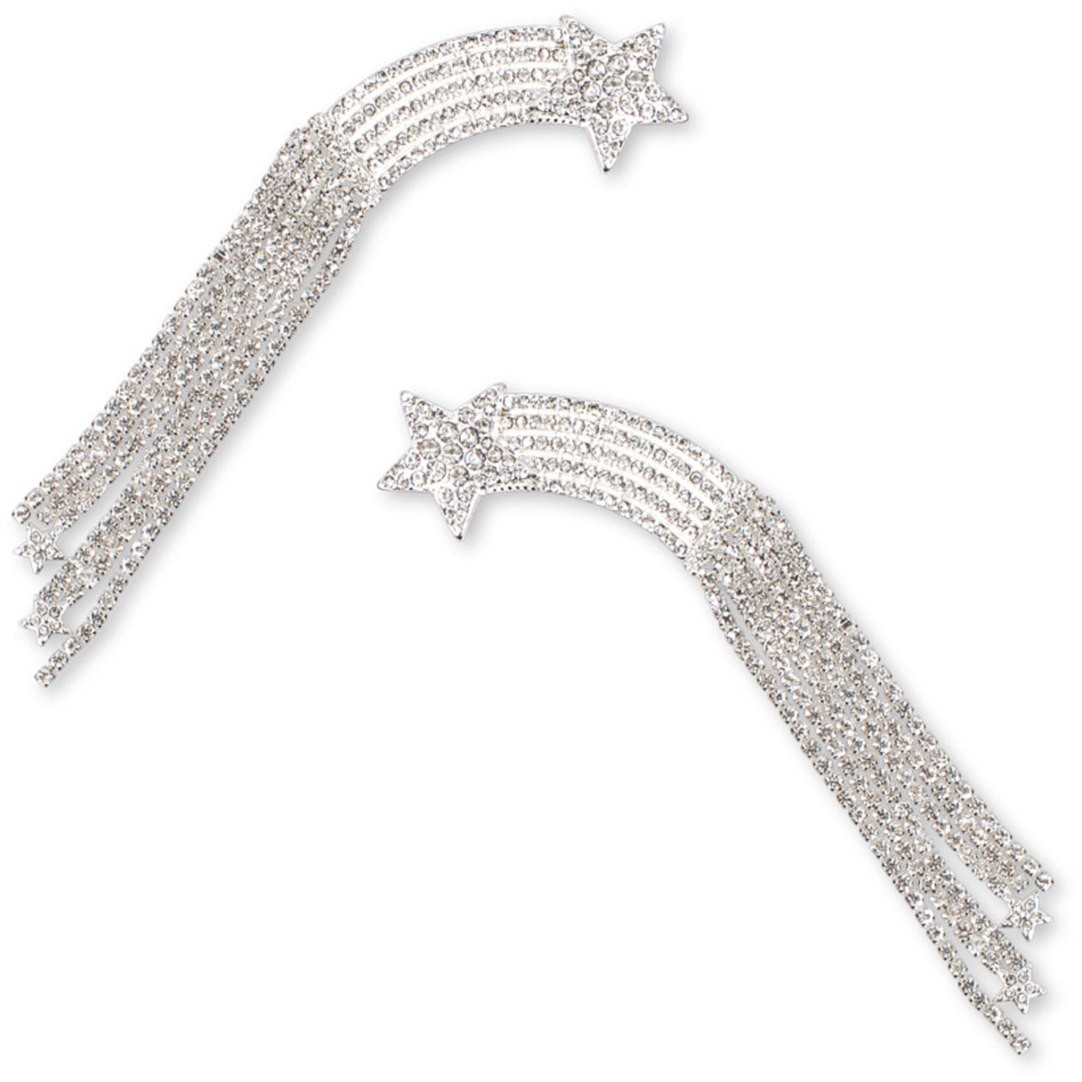 Konges Sløjd Silver Mix 2 Pak Sparkly Star Hairclip