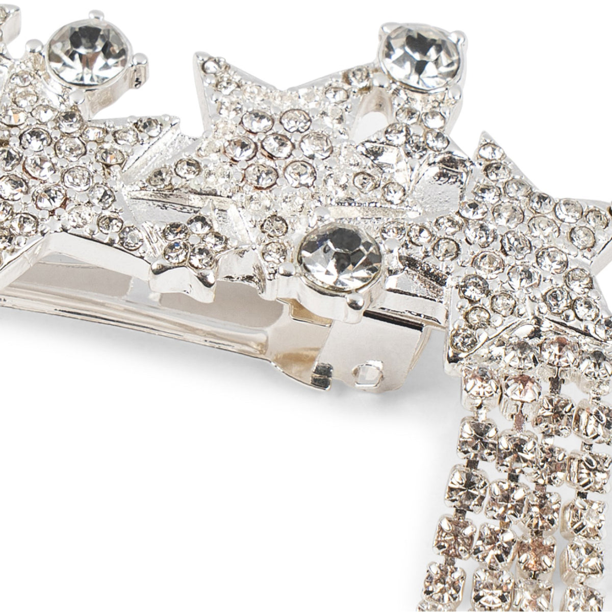 Konges Sløjd Silver Mix Big Sparkly Star Hair Clip