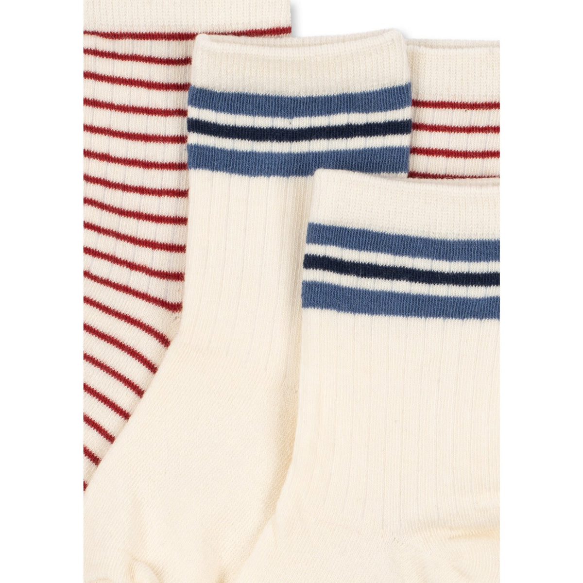 Konges Sløjd Off White 2 Pak Act Strømper