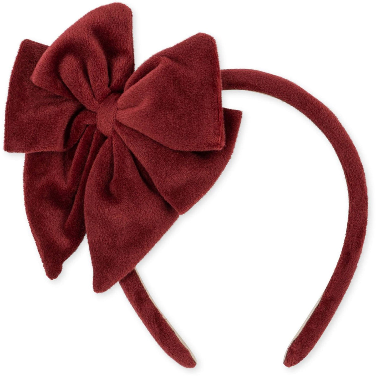 Konges Sløjd Red Dahlia Fløjl Bowie Hairbrace
