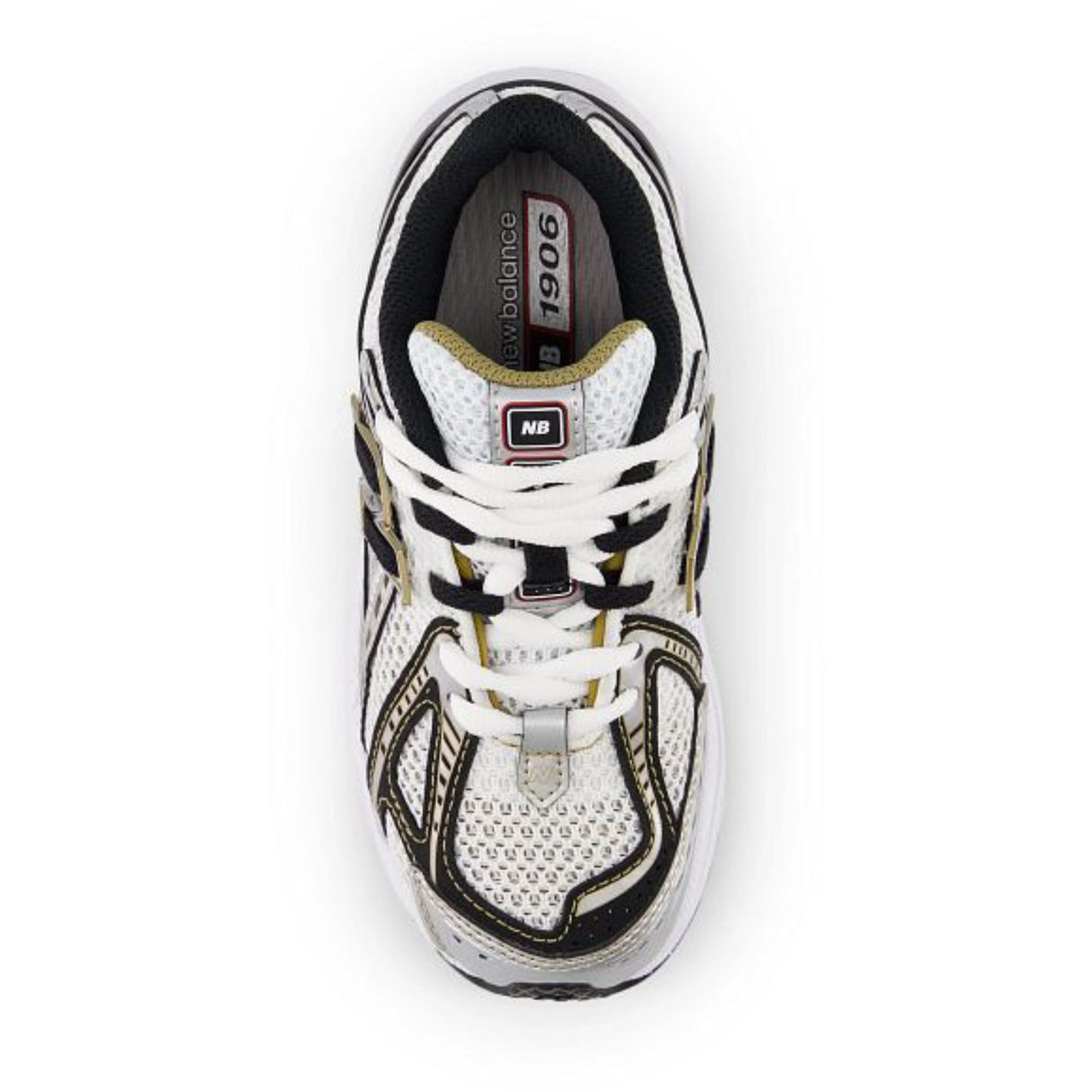 New Balance Silver Metallic 1906 Kids Lace