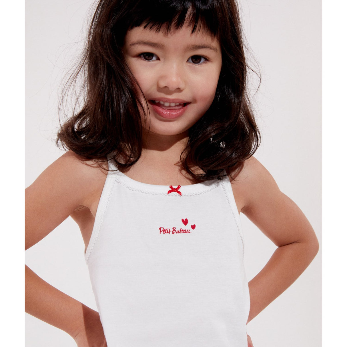 Petit Bateau Hearts Chemise Top 2-Pak