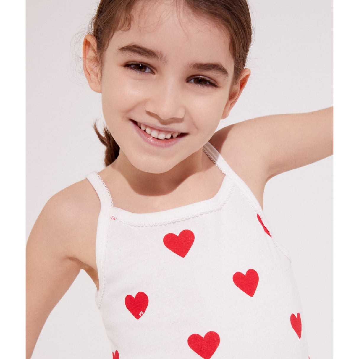 Petit Bateau Hearts Chemise Top 2-Pak