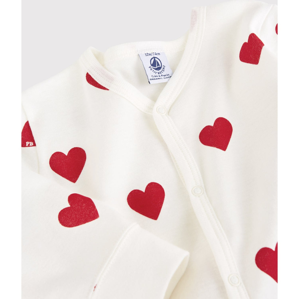 Petit Bateau Hearts Natdragt