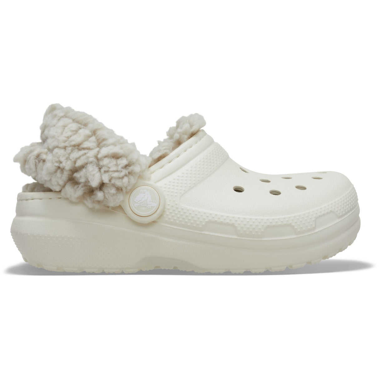 Crocs Summit White Classic Fleece Lined Clog T Smwt