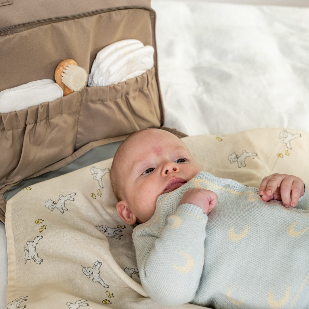 That's Mine Tiny Friends Bora Muslin Cloth 3-Pak