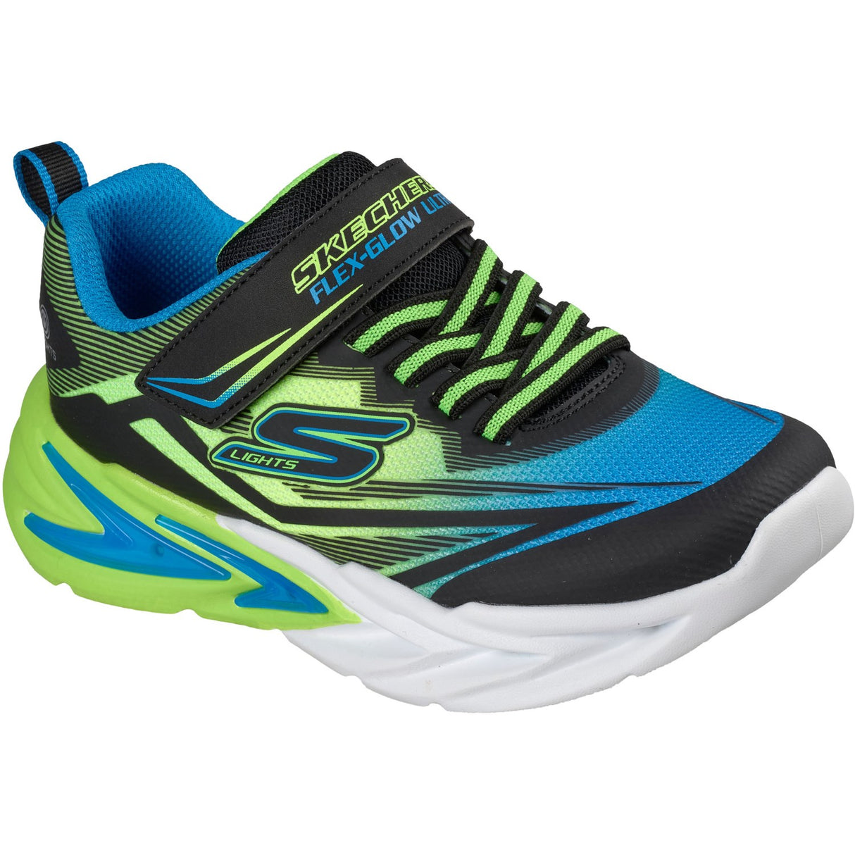 Skechers Black Flex-Glow Ultra