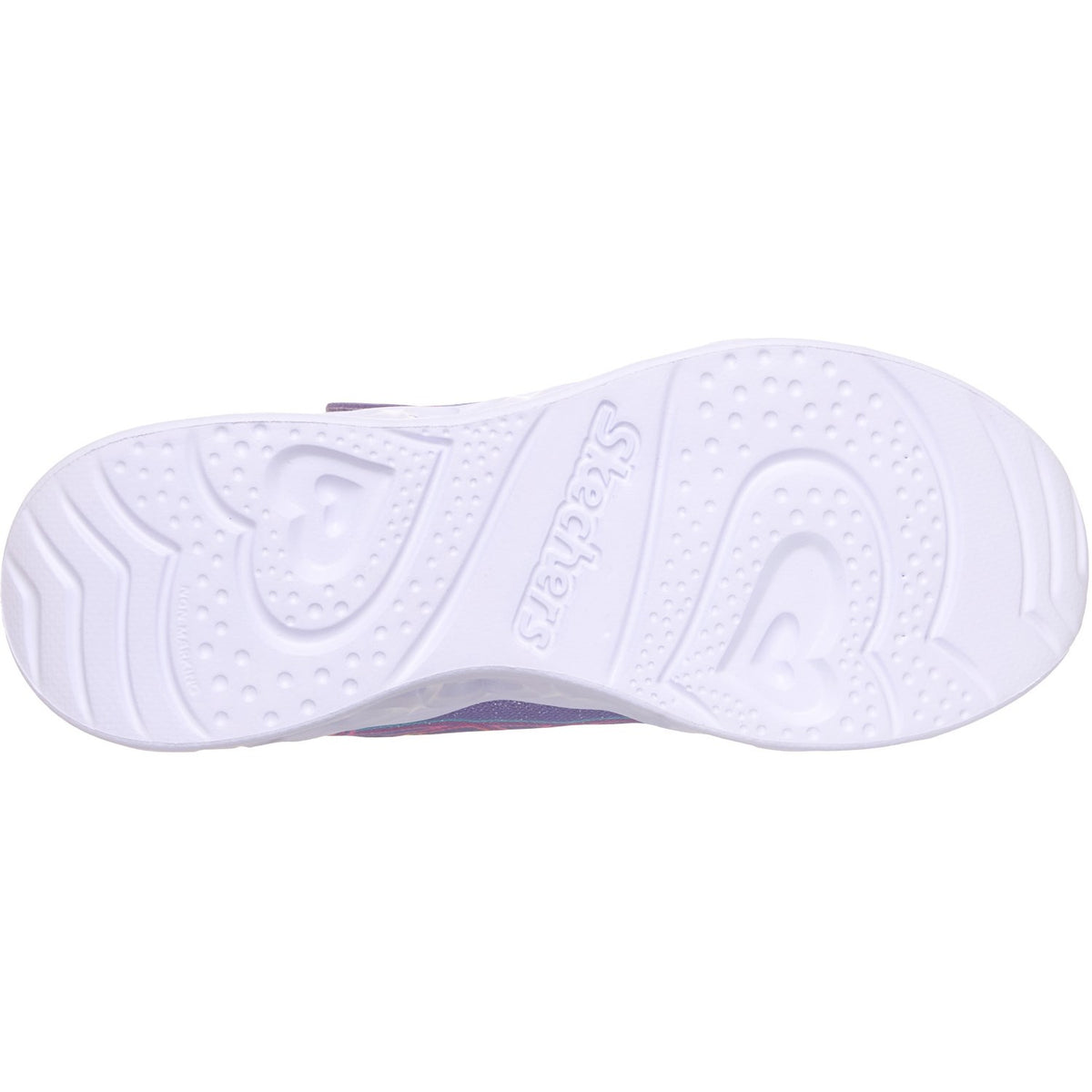 Skechers Purple Heart Lights - Bubble Love