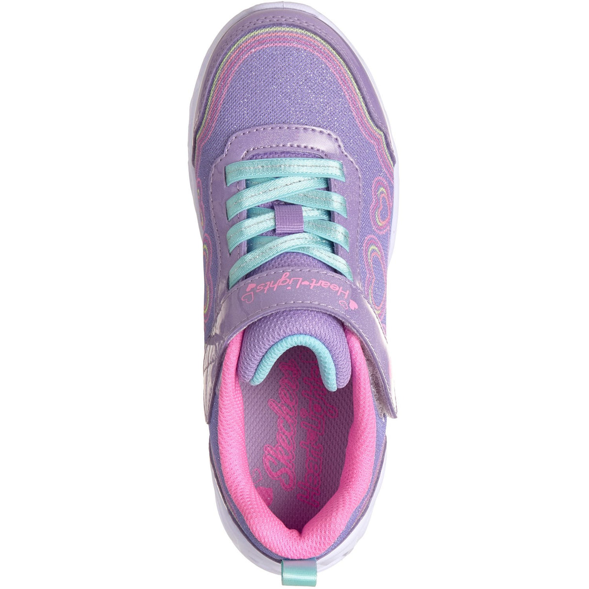 Skechers Purple Heart Lights