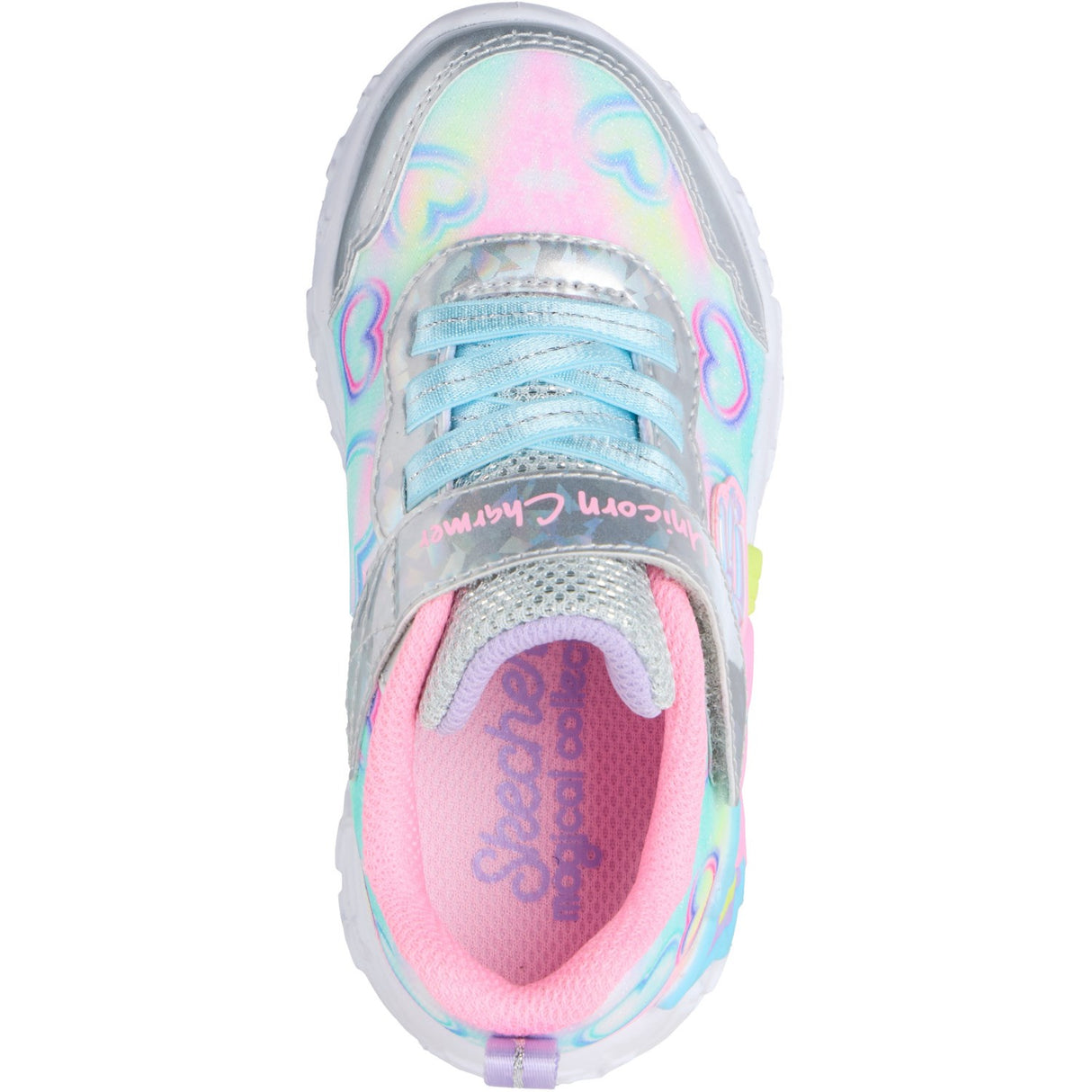 Skechers Silver Enhjørning Charmer - Lil Heart S