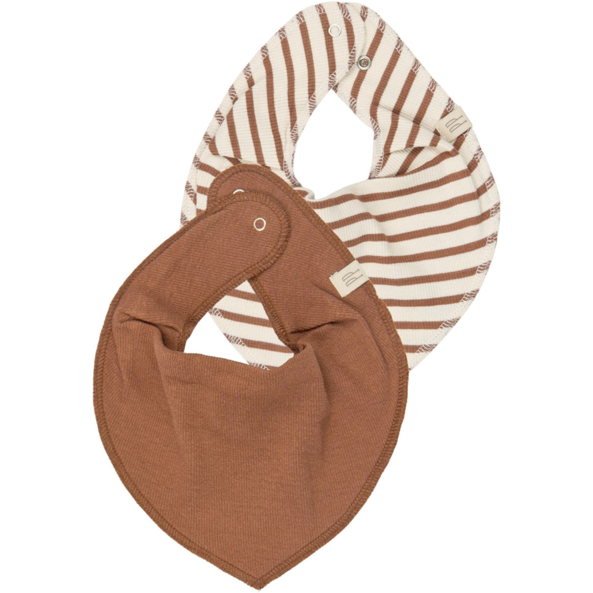 Petit Piao Rawhide Striped Ppsky Hagesmæk 2-Pak