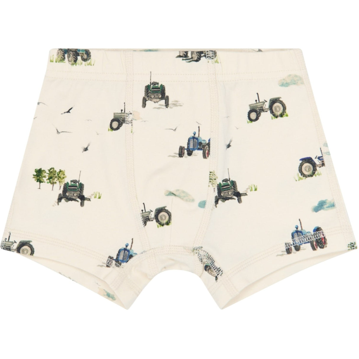 Petit Piao Eggnog Tractor Aop Ppstar Underbukser 2-Pak