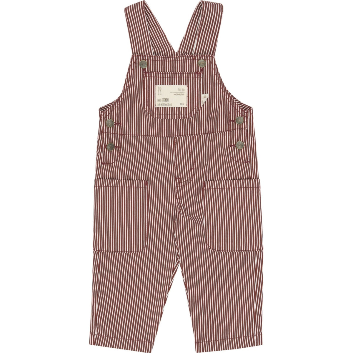 Petit Piao Syrah Striped Ppglory Denim Smækbukser