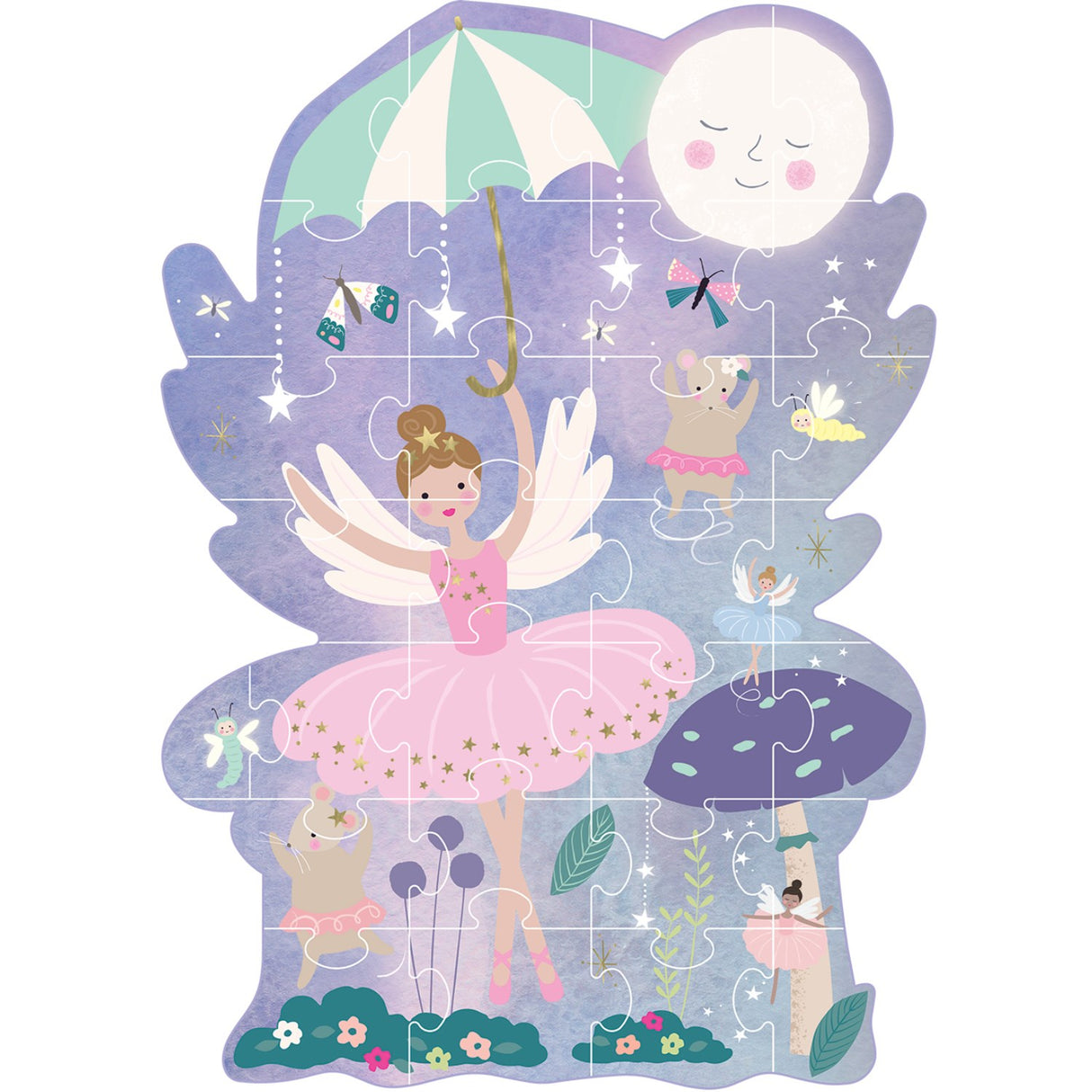 Floss & Rock Puslespil I Facon 30 Stk. - Enchanted
