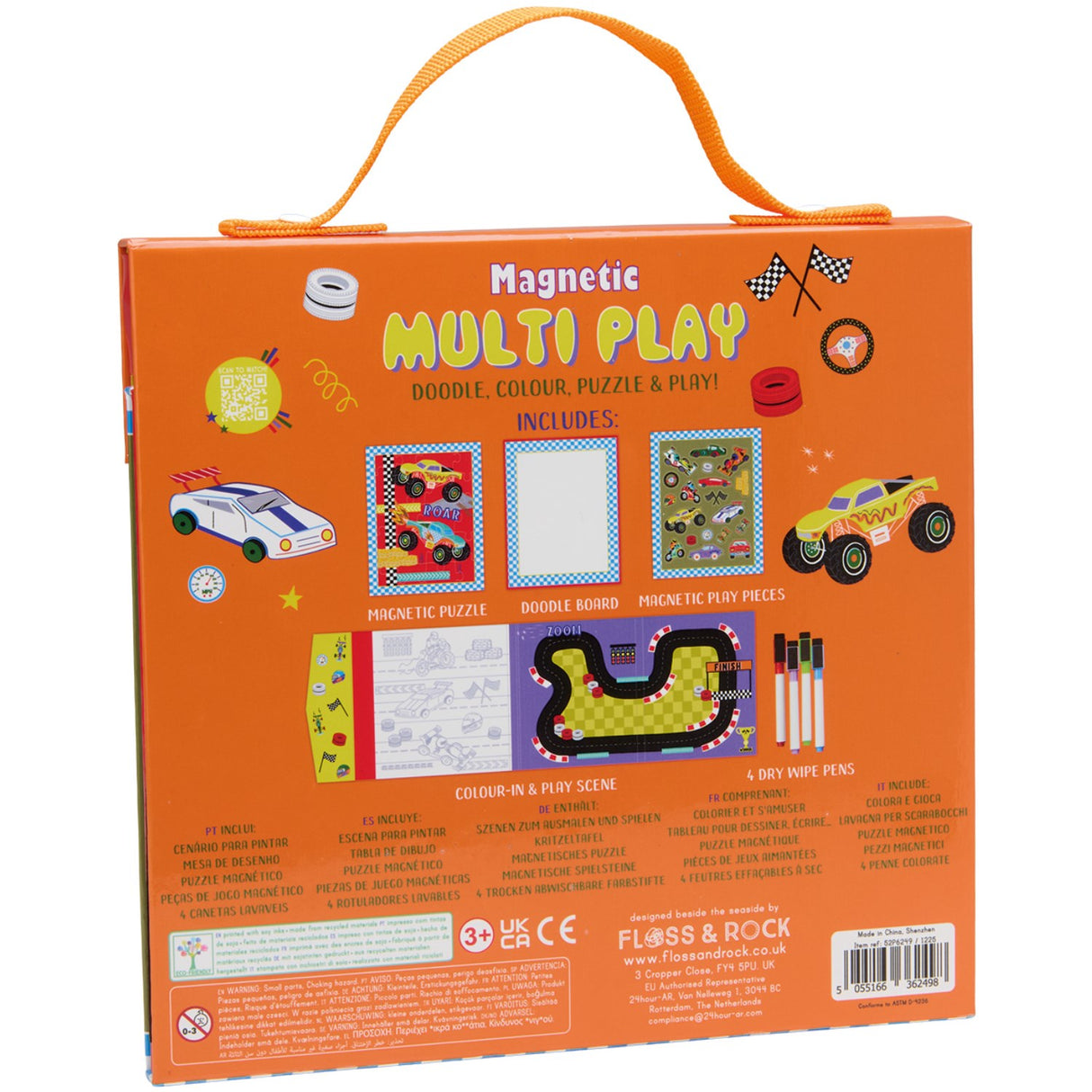 Floss & Rock Magnetisk Multi Play - Cars