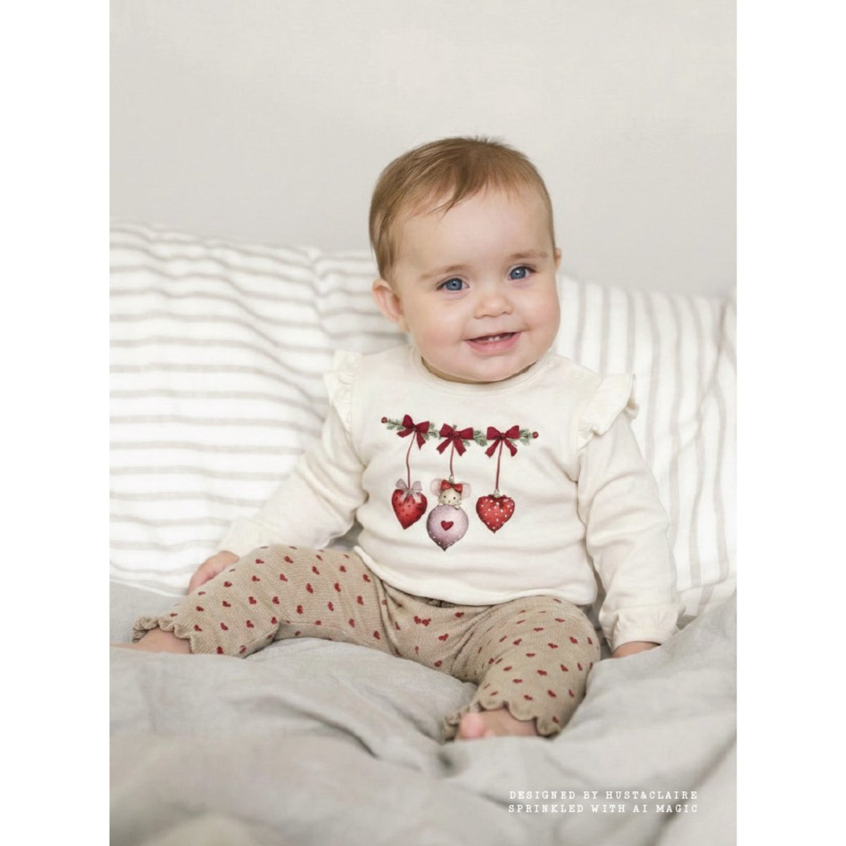 Hust & Claire Biscuit Lisa Xmas