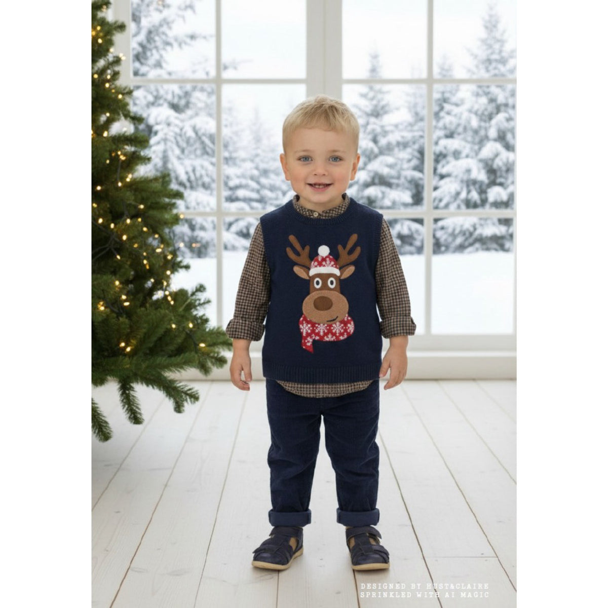 Hust & Claire French Oak Jack Harry Check