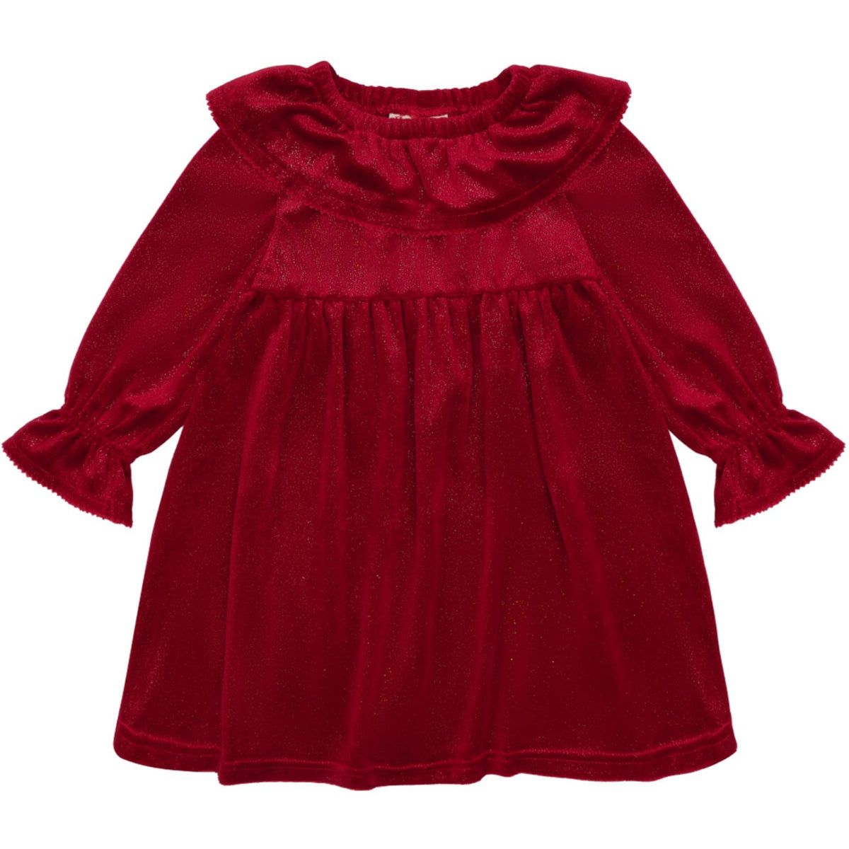 Hust & Claire Teaberry Donna Velour Kjole