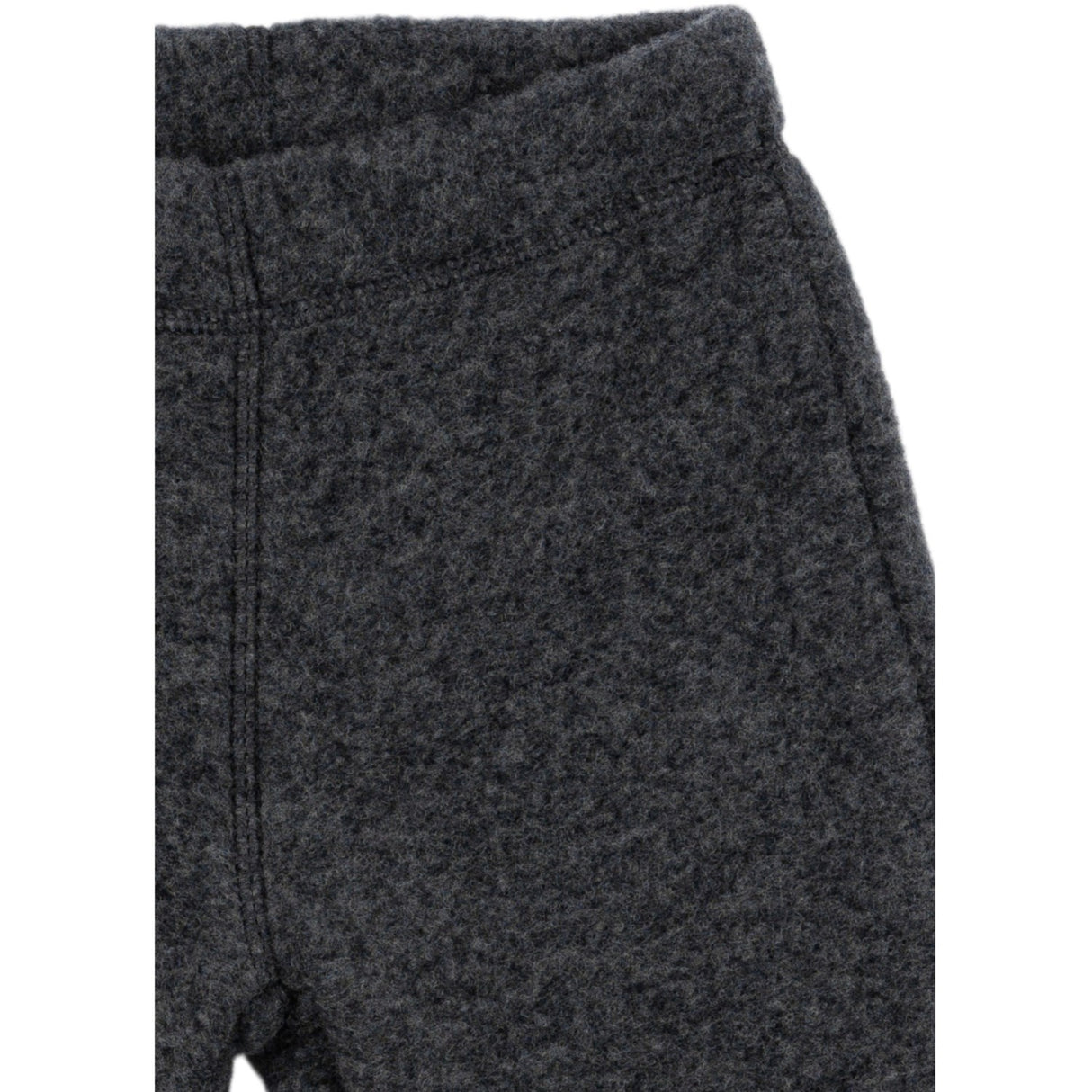 Mikk-Line Anthracite Melange Uld Bukser