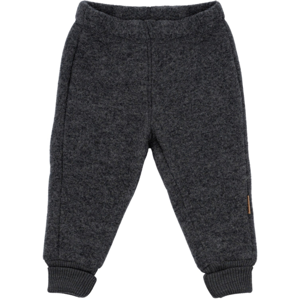 Mikk-Line Anthracite Melange Uld Bukser