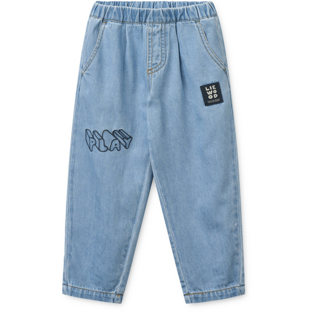 LIEWOOD Play / Denim Borris Light Denim Placement Bukser